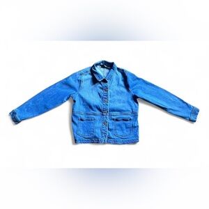 Universal Thread Womens Retro Y2K Classic Blue Jean Jacket